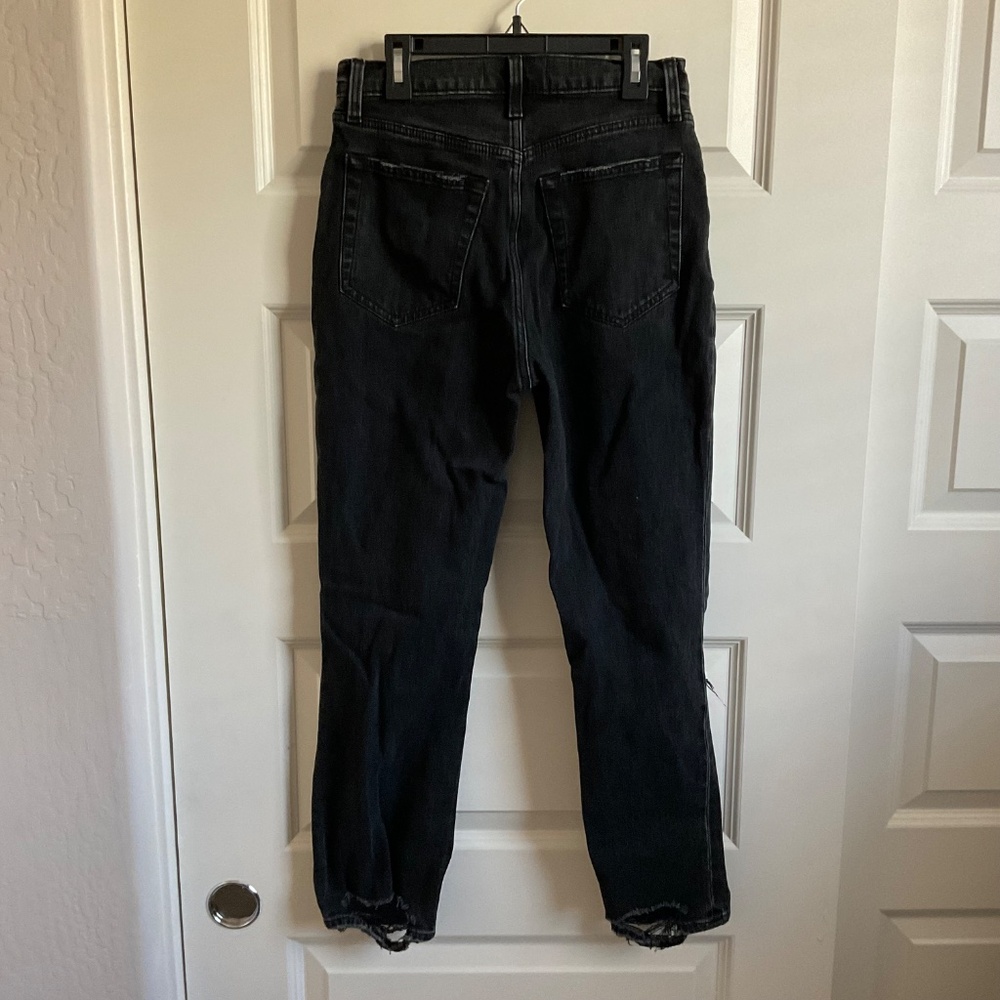 Abercrombie & Fitch The Ankle Straight Ultra High Rise Jeans - Size 26/2R - Picture 7 of 11